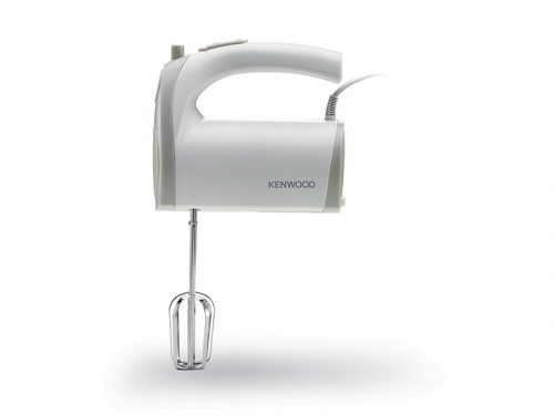 Kenwood Hand Mixer (Electric Whisk) 300W with 5 Speeds + Turbo Button, Twin Stainless Steel Kneader and Beater for Mixing, Whipping, Whisking, Kneading HMP20 White Cake Mixers TilyExpress 11