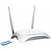 TP Link TL-MR342 3G/4G Modem Supporting Wireless N Router - White