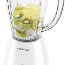 Kenwood Blender 400W Smoothie Blender Cum Smoothie Maker 2L with Grinder Mill, Chopper Mill, Ice Crush Function BLP10GO White