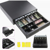 405A Manual Cash Drawer -Black Bill Counters TilyExpress 14