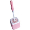Toilet Brush With Holder - Pink