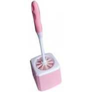 Toilet Brush With Holder - Pink