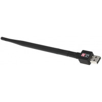 600Mbps High Speed USB Wi-Fi Adapter with Antenna 802.11n -Black