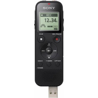 Sony Original ICD-PX470 Stereo IC Voice Recorder - Black