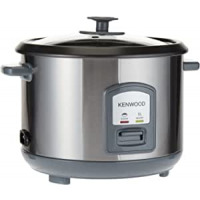 Kenwood 1.8-Litres Rice Cooker With Steamer RCM45, Stainless Steal, 1.8 Litre