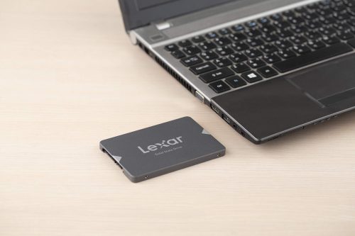 Lexar 128GB SSD NS100 SATA Internal Solid State - Black