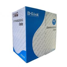 D-Link Cat6 305m Indoor Communication Cable Ethernet Roll - Grey