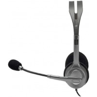 Logitech H110 Stereo Headset – Grey Headphones TilyExpress 2