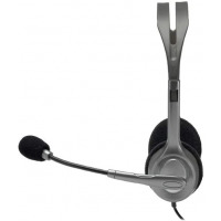 Logitech H110 Stereo Headset - Grey