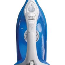 KENWOOD Steam Iron 2200W with Ceramic Soleplate, Anti-Drip, Anti-Calc, Self Clean, Continuous Steam, Steam Burst, Spray Function STP60 – White/Blue