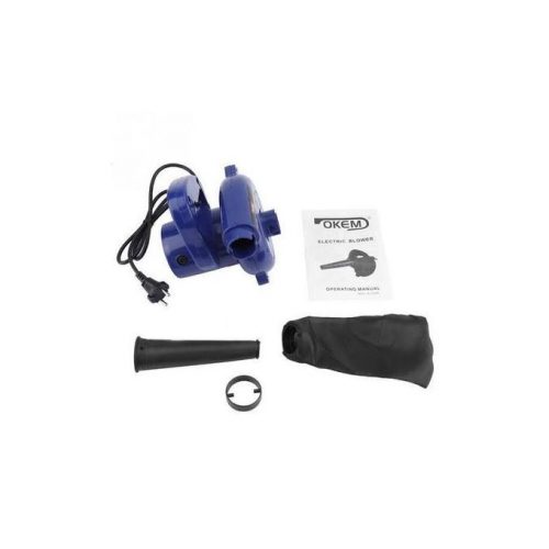 Okem Electric Hand Held Air Blower Multifunctional 600W Dust Blower - Blue