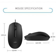 Hp Wired Mouse M10 – Black Mouse TilyExpress