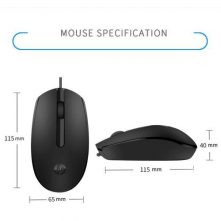 Hp Wired Mouse M10 - Black