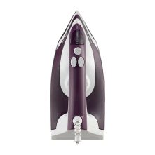 Kenwood Steam Iron 2000W with Non Stick Soleplate, Continuous Steam, Steam Burst, Spray Function STP40 White/Purple