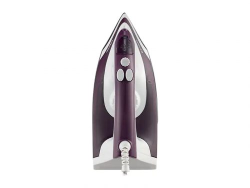 Kenwood Steam Iron 2000W with Non Stick Soleplate, Continuous Steam, Steam Burst, Spray Function STP40 White/Purple