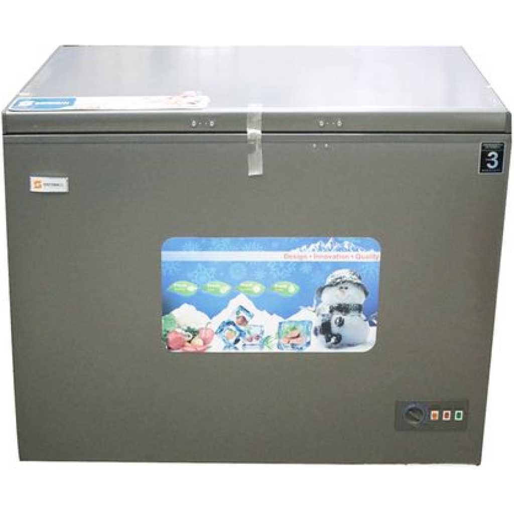 Sayona 250L New Chest Freezer 250litres - Grey