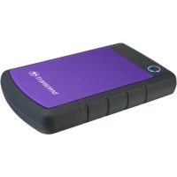 Transcend 4TB Transcend StoreJet USB3.0 Portable Hard Drive - Purple