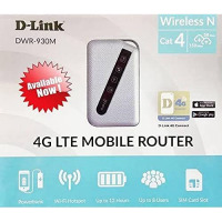 D-Link MiFi 4G LTE Mobile 12 Hour Battery Mifi -White