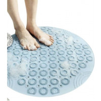 Bathroom Anti-slip Mat Suction Massage Foot Pad-Multicolour