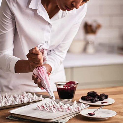 Kenwood Hand Mixer (Electric Whisk) 300W with 5 Speeds + Turbo Button, Twin Stainless Steel Kneader and Beater for Mixing, Whipping, Whisking, Kneading HMP20 White Cake Mixers TilyExpress 6