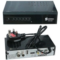 Sayona SDVB-1207 Free To Air Digital Decoder for Kampala Area - Black