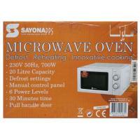 Sayona SMO2314 20l Microwave Oven - White