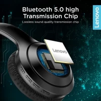 Lenovo Hd100 Wireless Over-Ear Headphone - Black