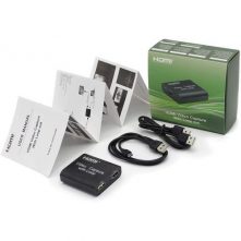 Hdmi Video Capture Card With Loop Out - Black