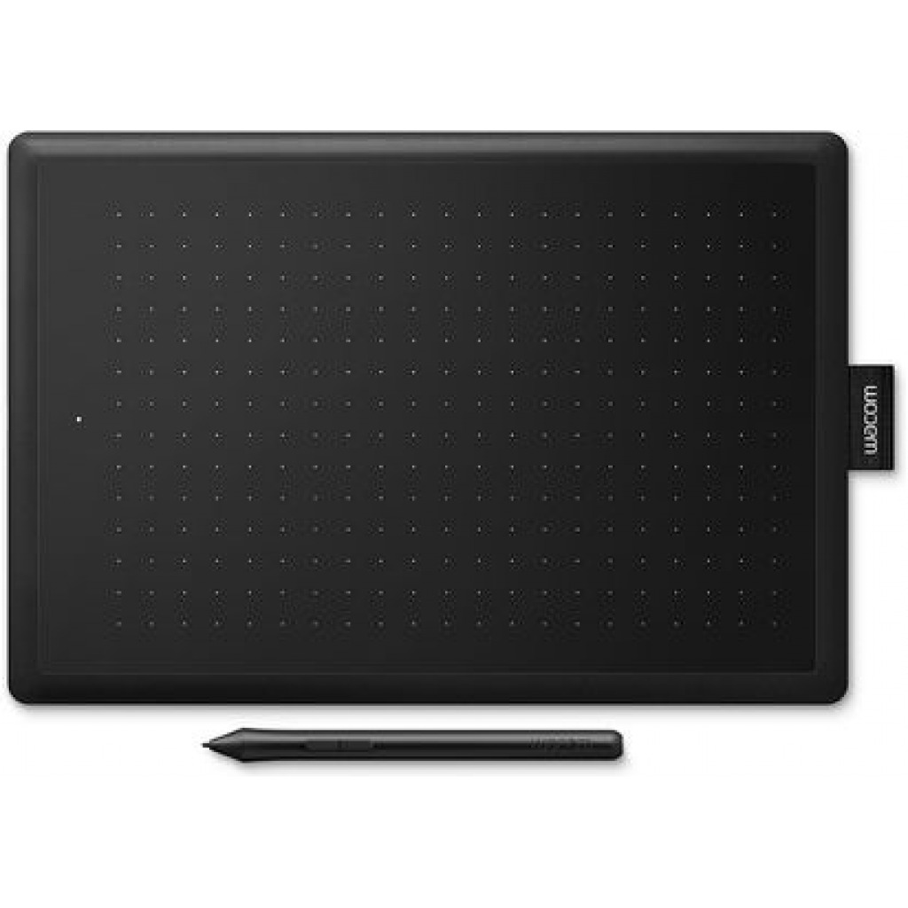 Wacom One By Wacom S Graphics Drawing Tablet - Black, Red Back