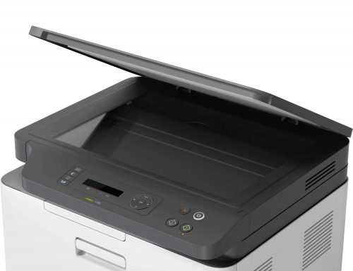 HP 178nw Printer, Wireless Laser Color Multifunction All in One Mobile Ethernet Wi-Fi Printer - White