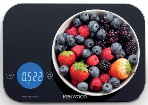 Kenwood 5g - 8 Kg Kitchen Scale with Touch Control | Model No WEP50 - Black