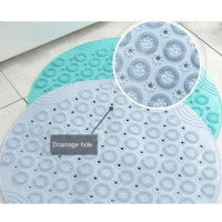 Bathroom Anti-slip Mat Suction Massage Foot Pad-Multicolour