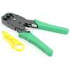 RJ45 Network Cable Crimping Tool - Green