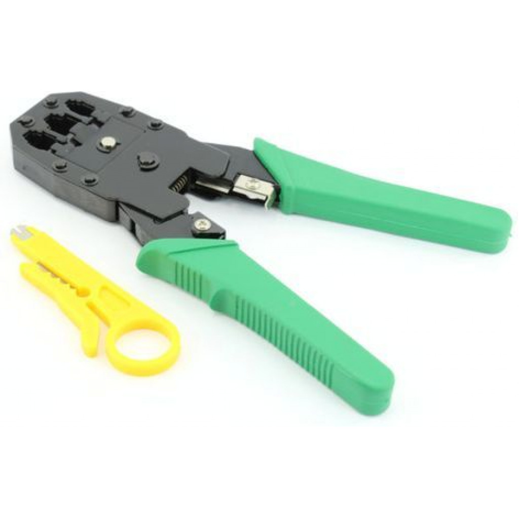 RJ45 Network Cable Crimping Tool – Green Networking Accessories TilyExpress