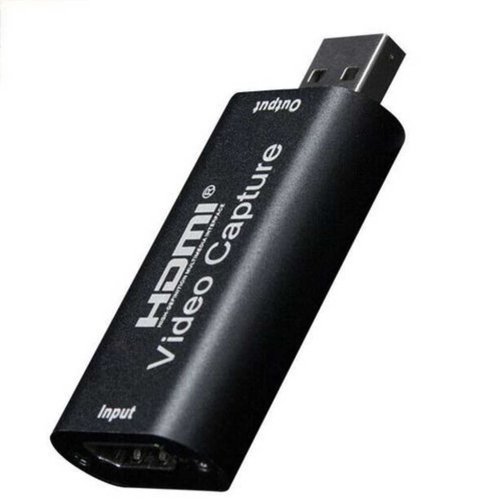 Hdmi Video Capture Card - Black