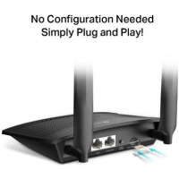 TPLink TL-MR100 4G Wireless Router With Sim-card Slot - Black