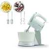 Kenwood Stand Mixer Hand Mixer (Electric Whisk) 300W with 2.4L Rotary Bowl, 5 Speeds + Turbo Button, Twin Stainless Steel Kneader and Beater for Mixing, Whipping, Whisking, Kneading HMP22.000WH White