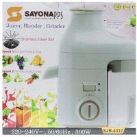 Sayona SJB -4317 Multifunction Juicer Blender - White
