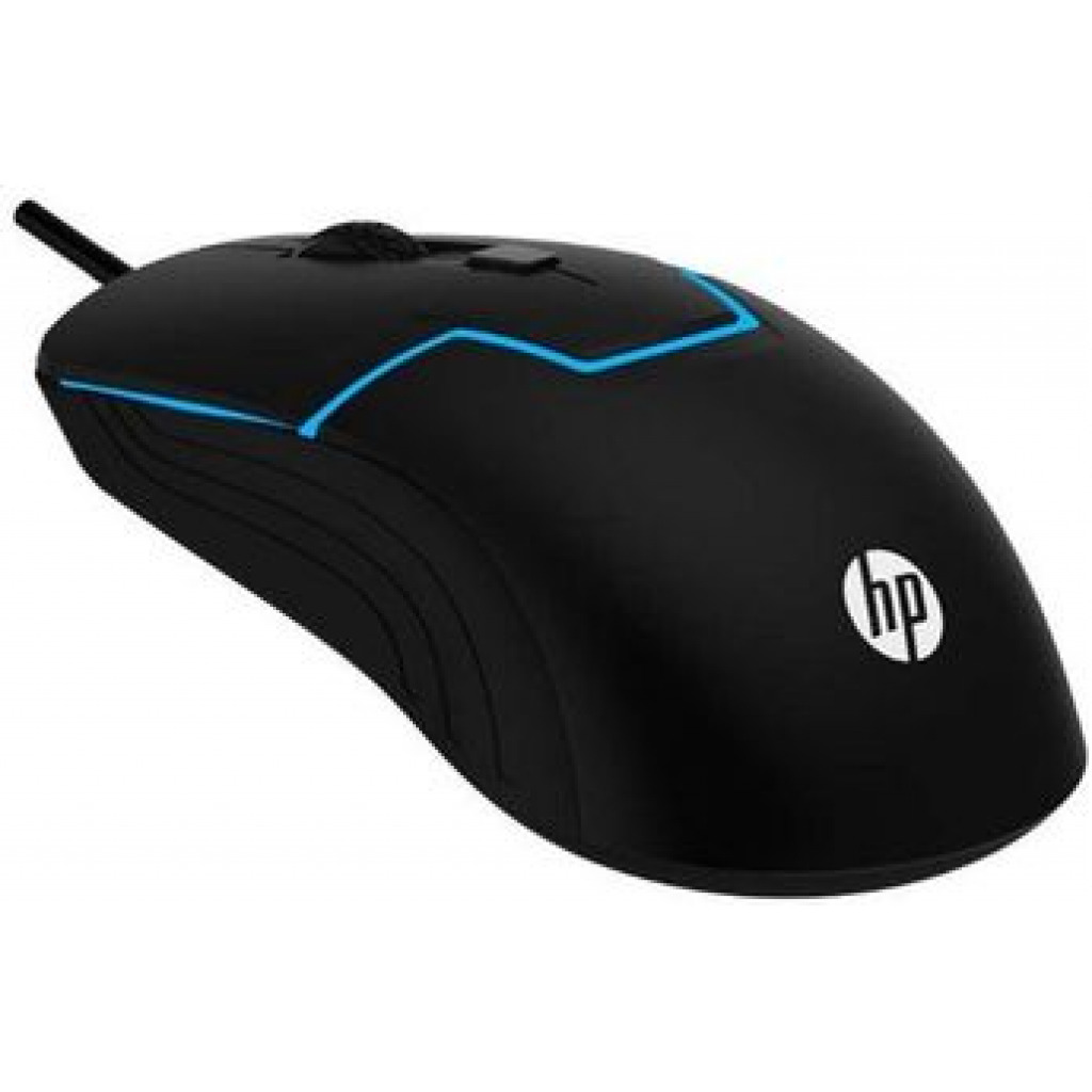Hp Gaming Mouse M100 - Black, RGB Lights
