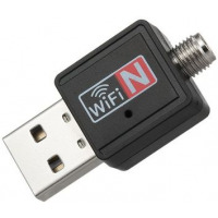 600Mbps High Speed USB Wi-Fi Adapter with Antenna 802.11n -Black