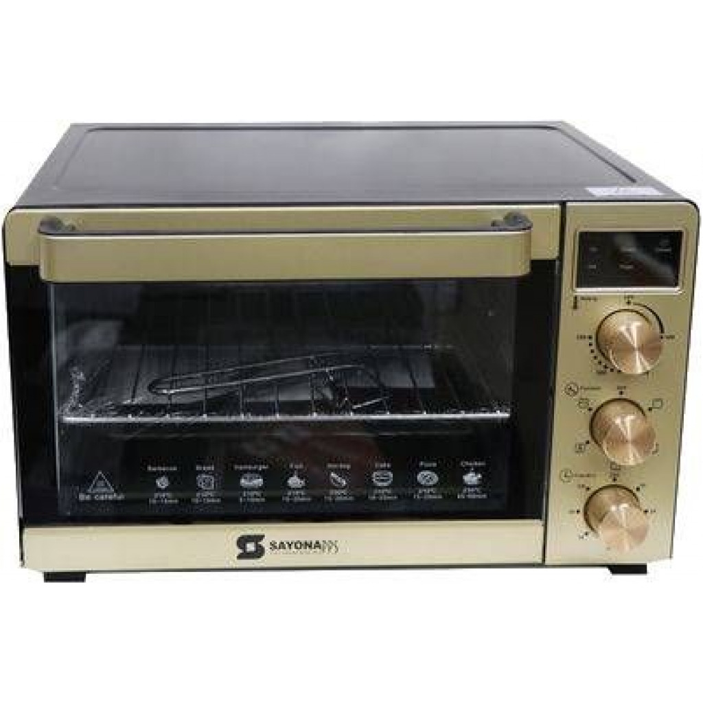 Sayona SO 4367 - 35L Electric Oven - Gold