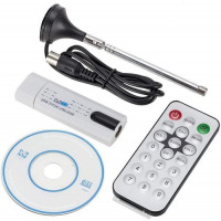 USB TV Stick Digital Tuner DVB-T2 Receiver – White