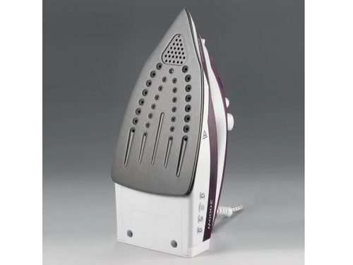 Kenwood Steam Iron 2000W with Non Stick Soleplate, Continuous Steam, Steam Burst, Spray Function STP40 White/Purple