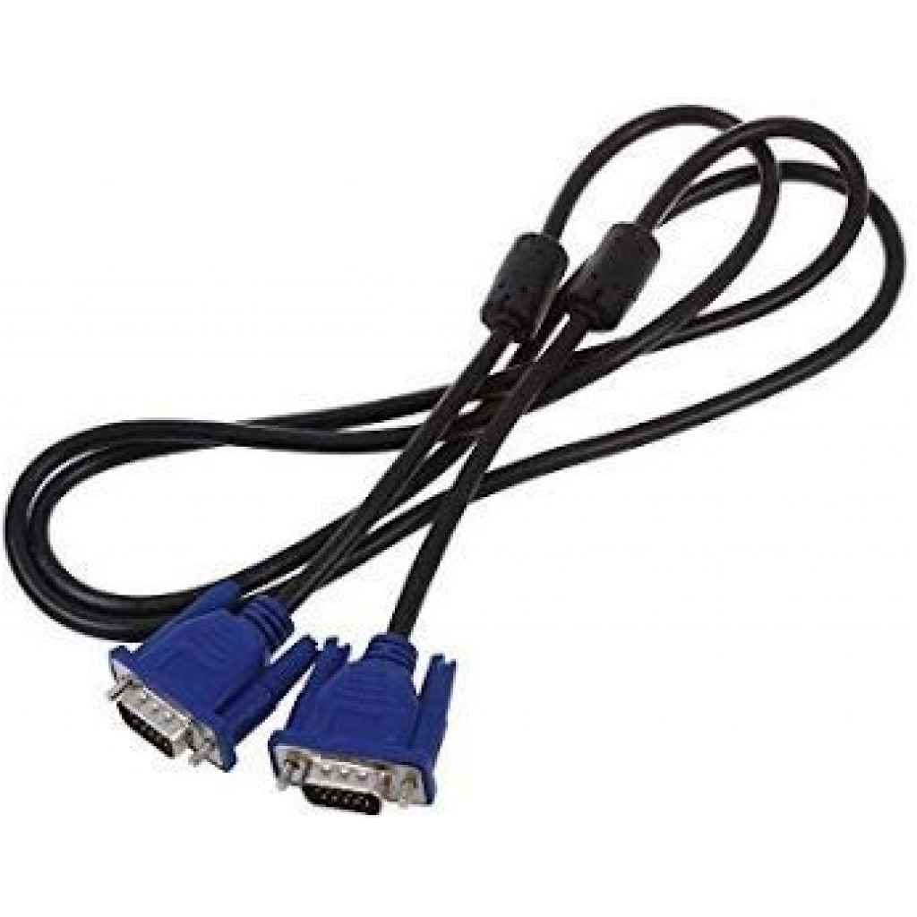 VGA Computer Cable 1.5m – Black,Blue Computer Cables & Interconnects TilyExpress