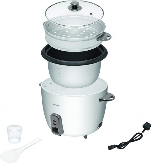 KENWOOD 2 IN 1 RICE COOKER, WHITER, 2.8L, RCM69