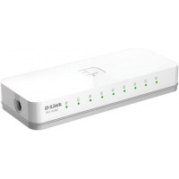 D-Link DES-1008C 8-Port 10/100Mbps Desktop Switch - White