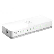 D-Link DES-1008C 8-Port 10/100Mbps Desktop Switch - White