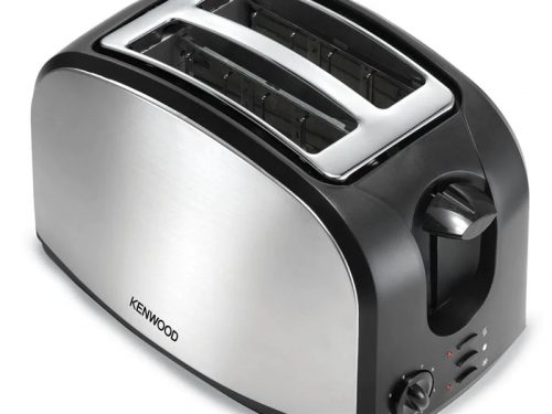 Kenwood 2 Slice Bread Toaster TCM01A0BK With Defrost Function - Metal & Black