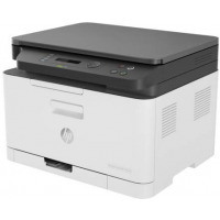 HP 178nw Printer, Wireless Laser Color Multifunction All in One Mobile Ethernet Wi-Fi Printer - White