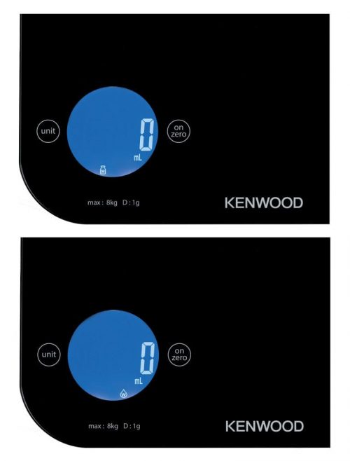 Kenwood 5g - 8 Kg Kitchen Scale with Touch Control | Model No WEP50 - Black